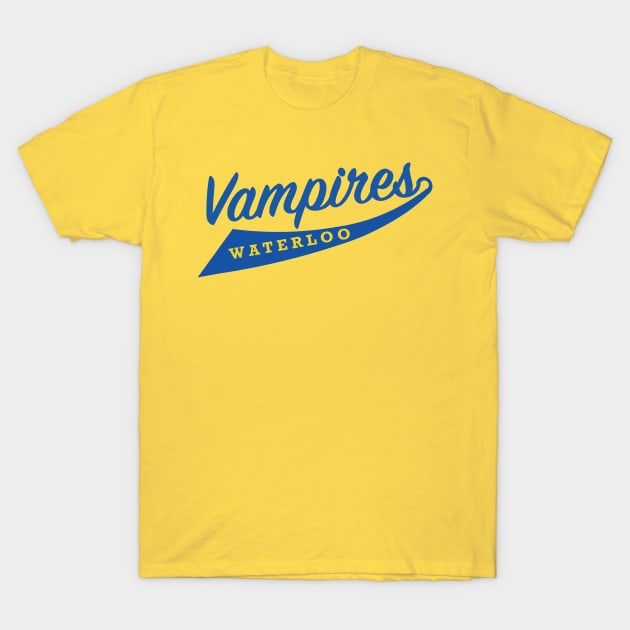 Steve Spiros - Waterloo Vampires T-Shirt by whatsupnerds